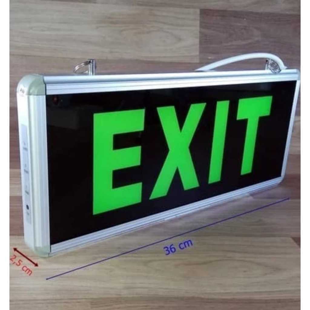 Lampu Exit Emergency / Lampu Petunjuk Darurat Exit