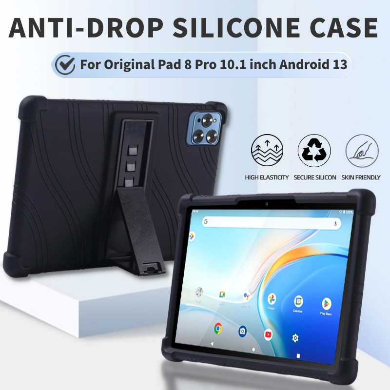For Original Pad 8 Pro Tablet 10.1 inch Android 13 Shockproof Cover 2024 Tablet Pad 8 Pro Soft Silic