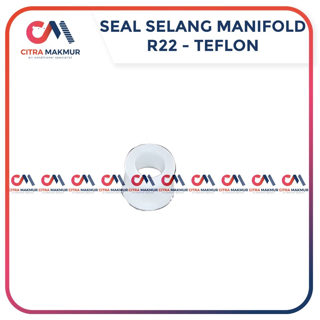 Seal Karet Teflon R22 untuk Selang Manifold Pengisian Freon Refrigrant R 22 R134 R134a AC Kulkas