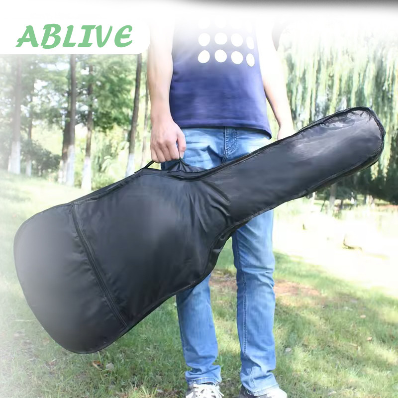 41inch Softcase Gitar Tas Gitar Akustik Jumbo Tas Bass Elektrik Tahan Air Sarung Akustik