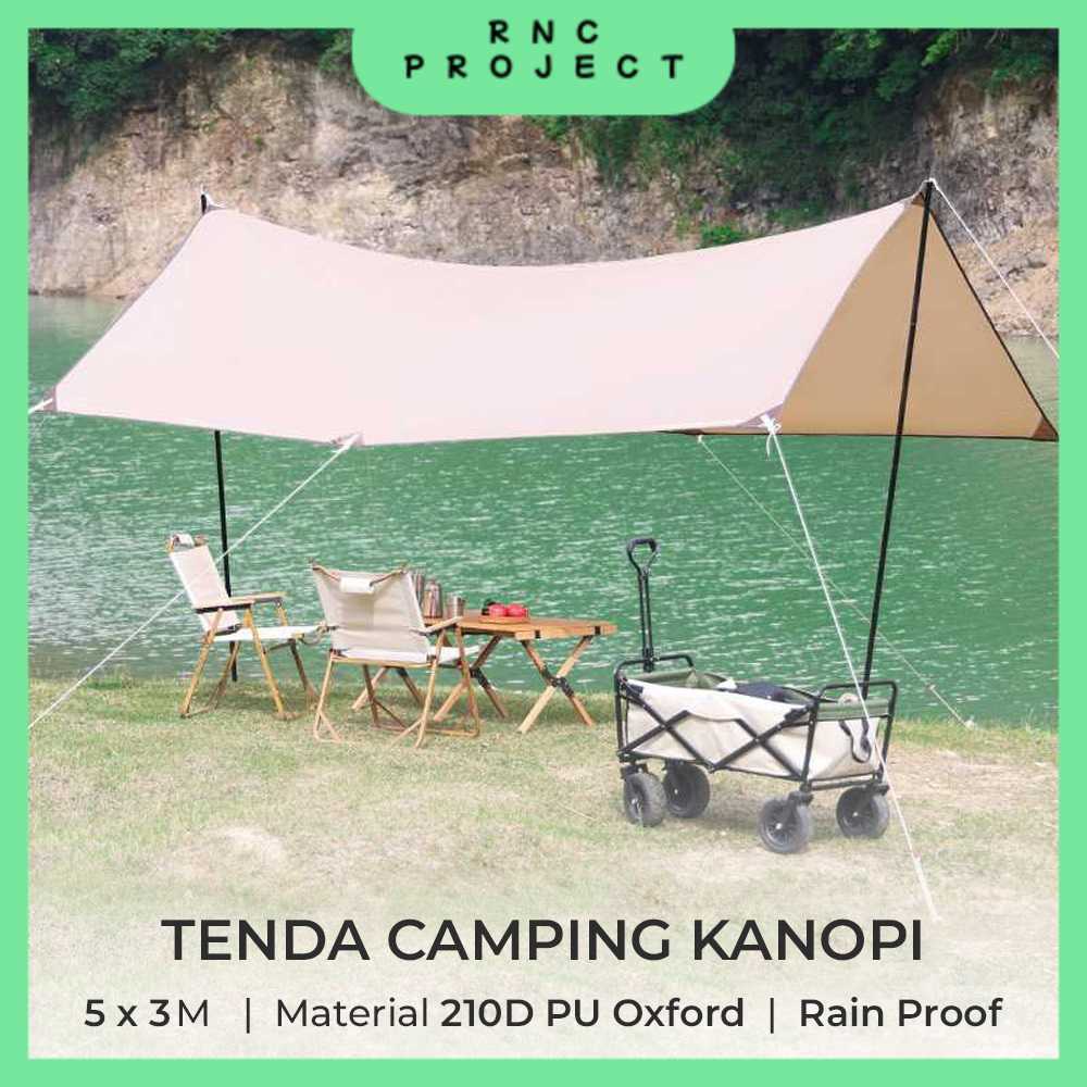 Buizel Flysheet Terpal Tenda Camping Waterproof Anti UV - B3