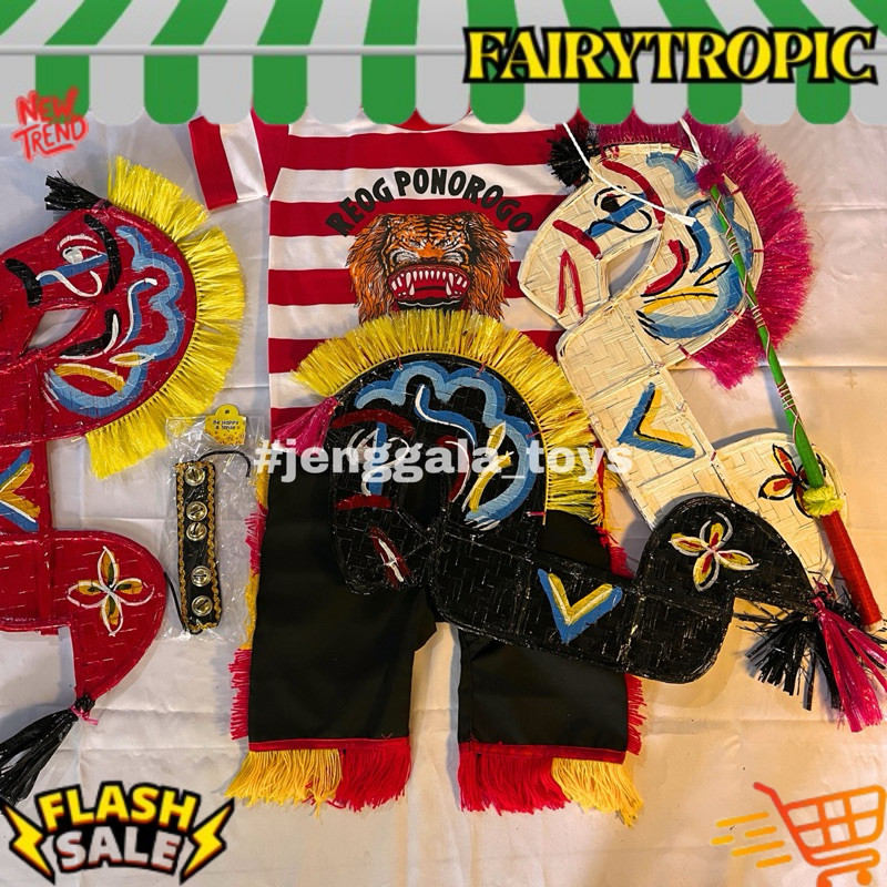 Baju Jaranan Full Set Anak Tk Baju Kuda Lumping Anak PALING DICARI 