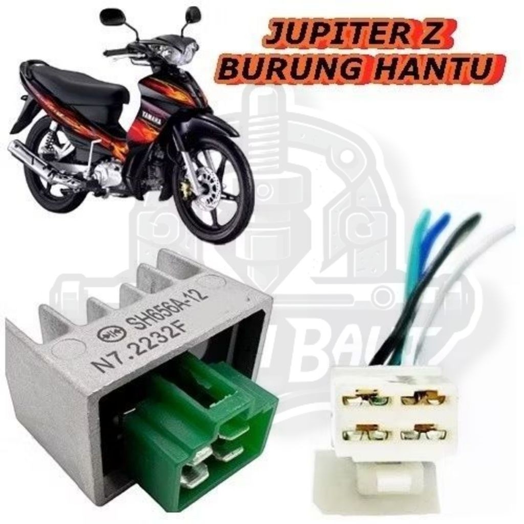 Kiprok Membran Regulator Jupiter z / Jupiter z Burhan Plus Soket Kiprok dengan kabel avs 3mm....