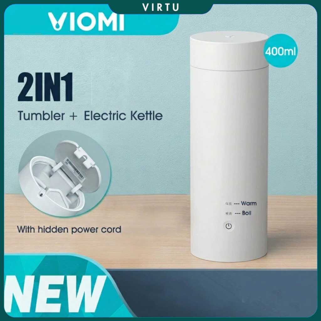 VIOMI Teko Listrik Pemanas Air Portable Tumbler Heater 300W 400ml - YM-K0401