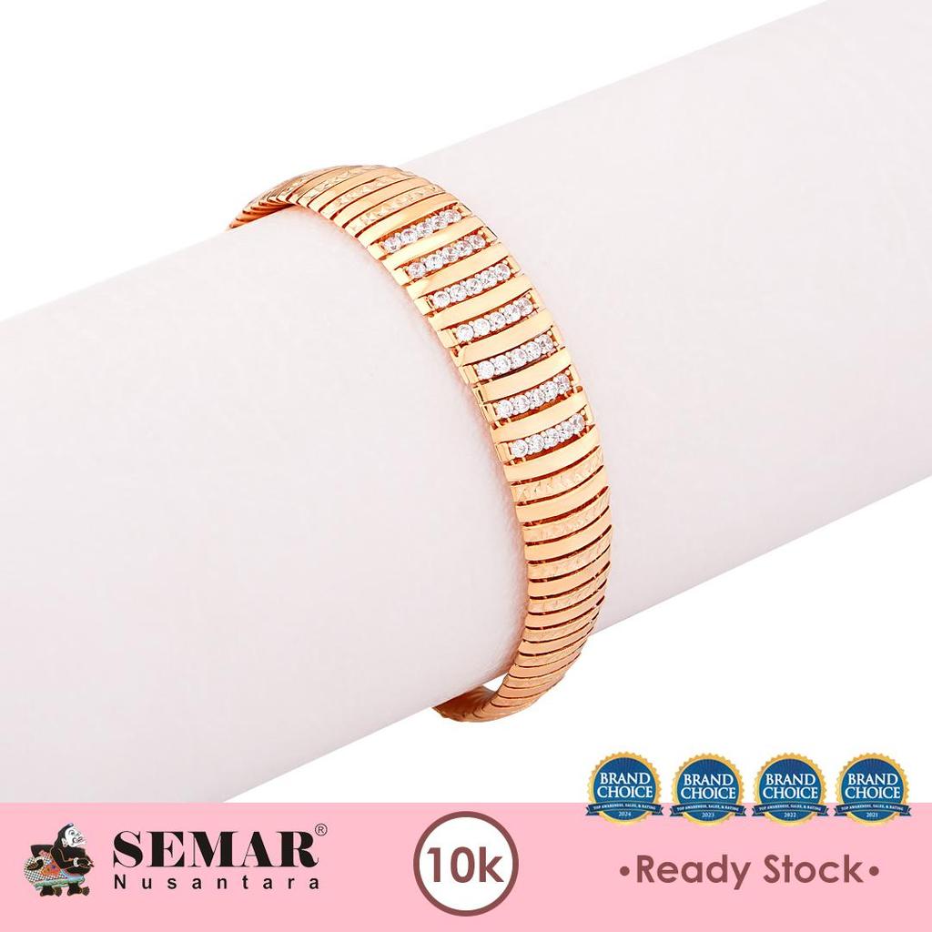 Gelang Emas Auristela Gold 10K Semar Nusantara