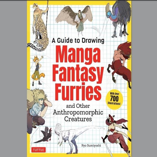 Buku A Guide to Drawing Manga Fantasy Furries