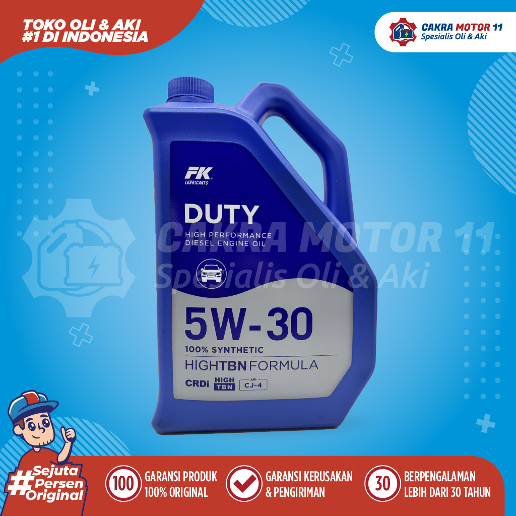 Fk Massimo Duty Cj-4 5w30 4lt
