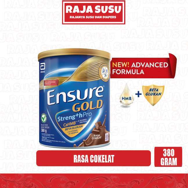 ENSURE GOLD COKELAT 380GR - RAJA SUSU