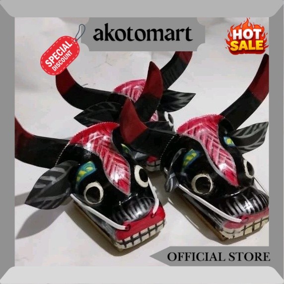barongan Banteng Bantengan spon jaranan VI