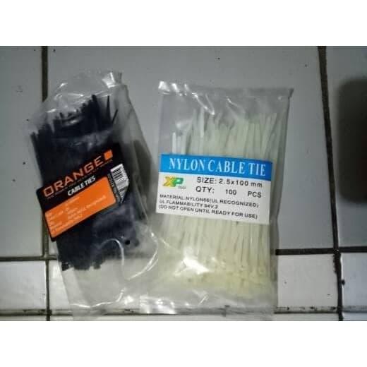 KABEL TIES 30CM HITAM / PUTIH