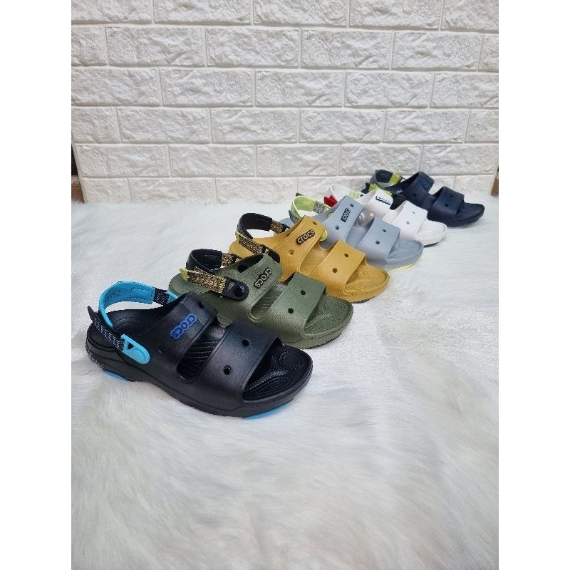 CROCS TERAIN SANDAL UNISEX/CROCS TERAIN/TERAIN SANDAL/CROCS TERAIN SANDAL/SANDAL CROCS PRIA/SANDAL C