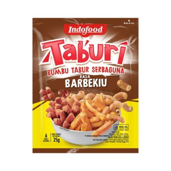 INDOFOOD TABURI BUMBU SERBAGUNA BARBEKIU 25 GR