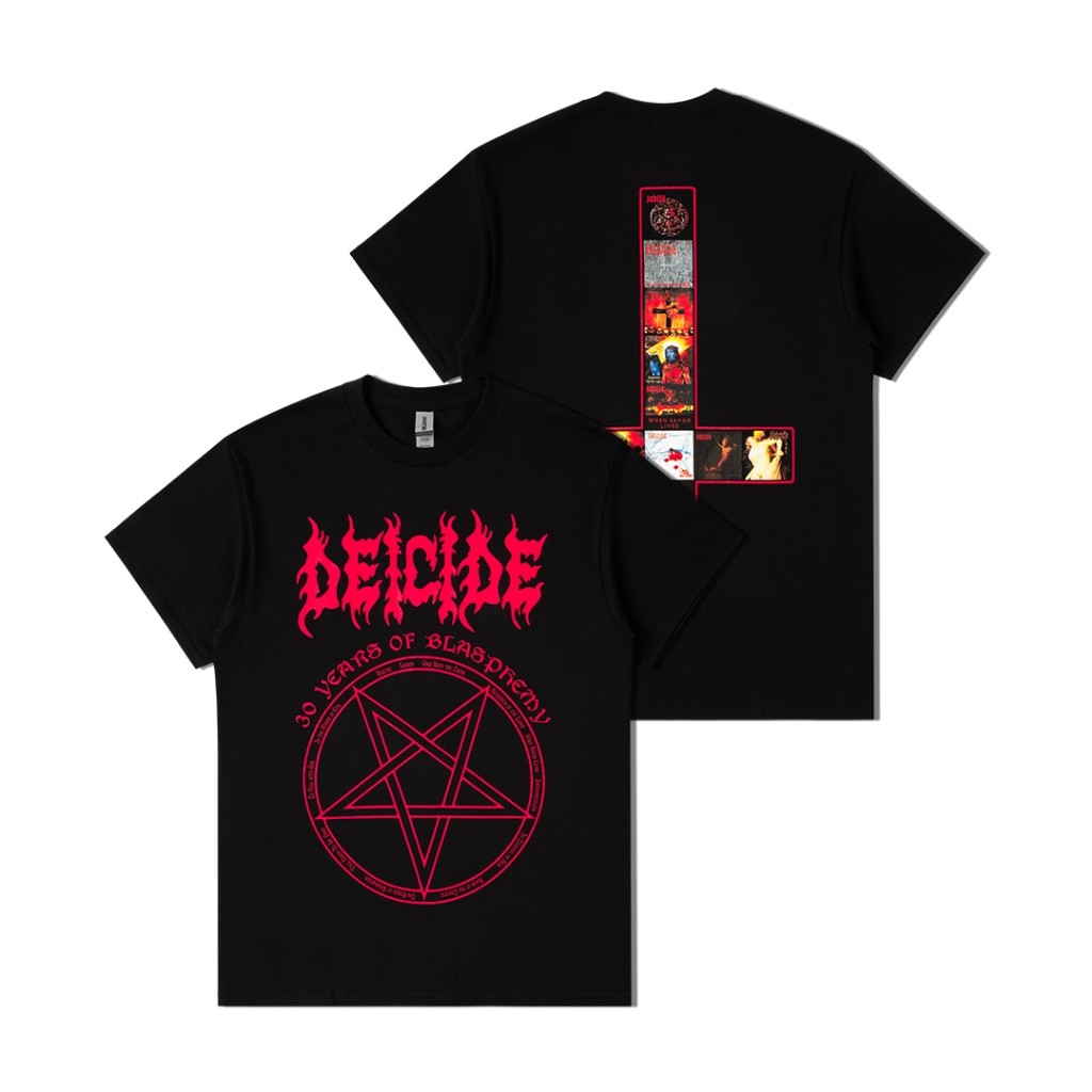 [HOT] Deicide - 30 Years Of Blasphemy T-Shirt