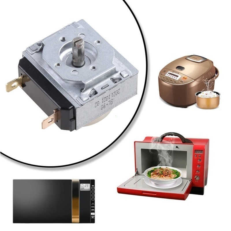 -IKIAELO- Timer Oven Deck Timer Switch Delay Putaran Switch Delay Oven Kirin Timer Microwave 306090