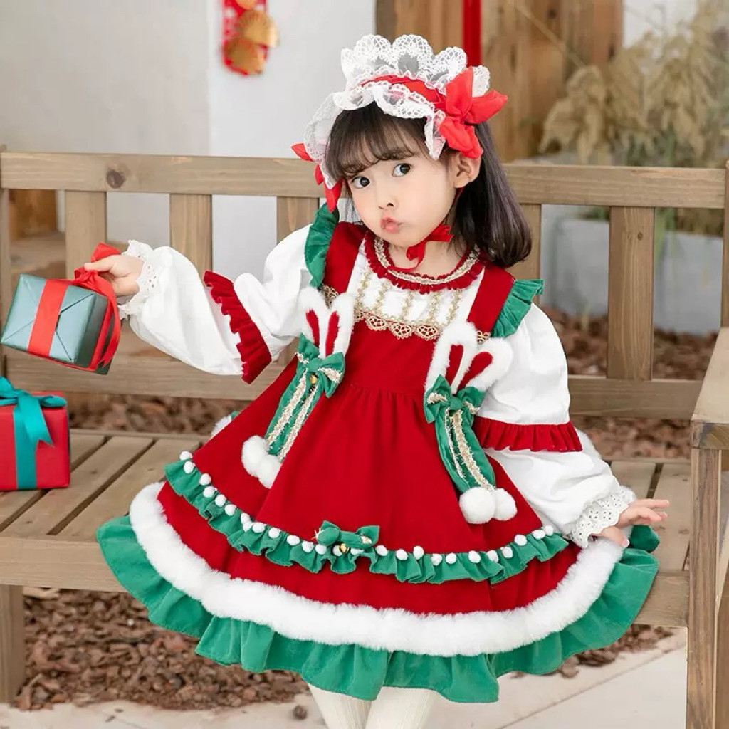 DRESS natal ANAK CHRISTMAS DRESS NEW 02