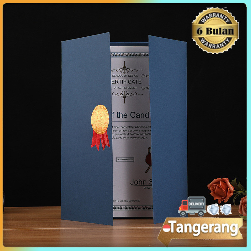 Map Sertifikat Cover Ijazah A4 Certificate Holder Map Raport