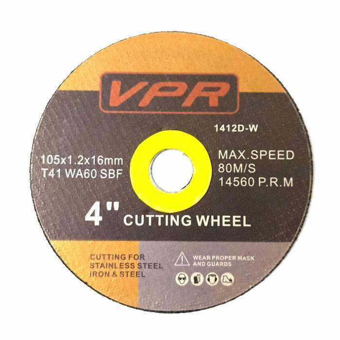 SAB Batu gurinda gerinda Maxtech Mata gurinda gerinda Maxtech VPR 4in potong besi TERBAIK /BATU GURI