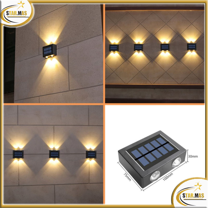 Lampu Dinding Outdoor-Lampu Dinding Tenaga Surya-Anti Air
