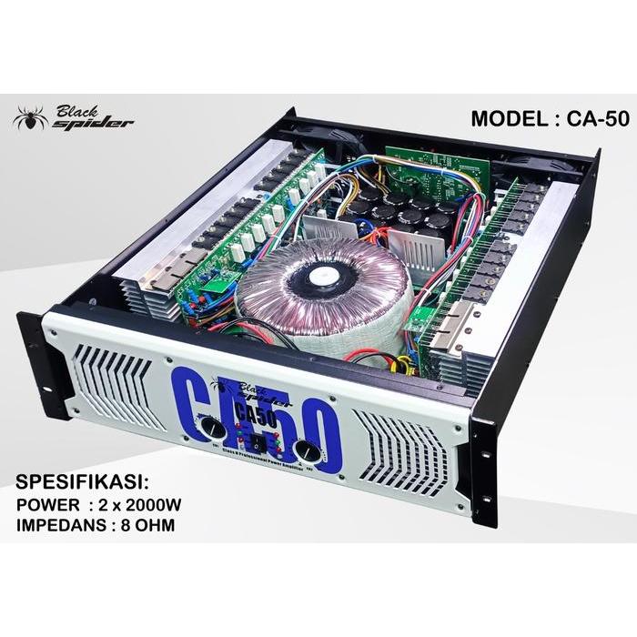 POWER BLACKSPIDER CA50 PROFFESIONAL ORIGINAL