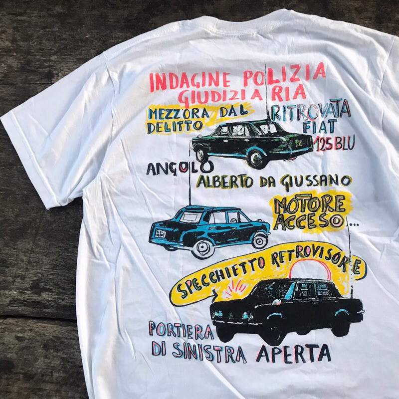 (COD) FUCKING AWESOME CAR EXPLOSION TSHIRT WHITE