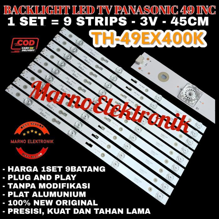 BACKLIGHT TV LED PANASONIC 49 INC INCH TH-49EX400K TH49EX400K 49EX400K sperpart