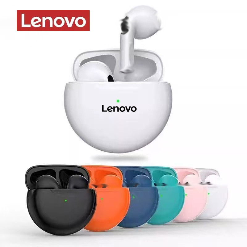 Original  Lenovo TWS Bluetooth Earphone Mini Wireless Earbuds 9D Stere Headphone with Mic for iPhone
