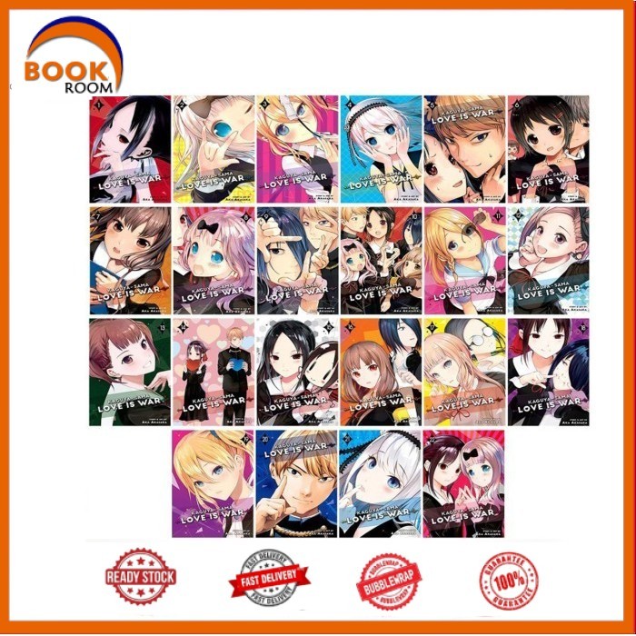 Kaguya-sama: Love Is War (manga), Vol. 1-28