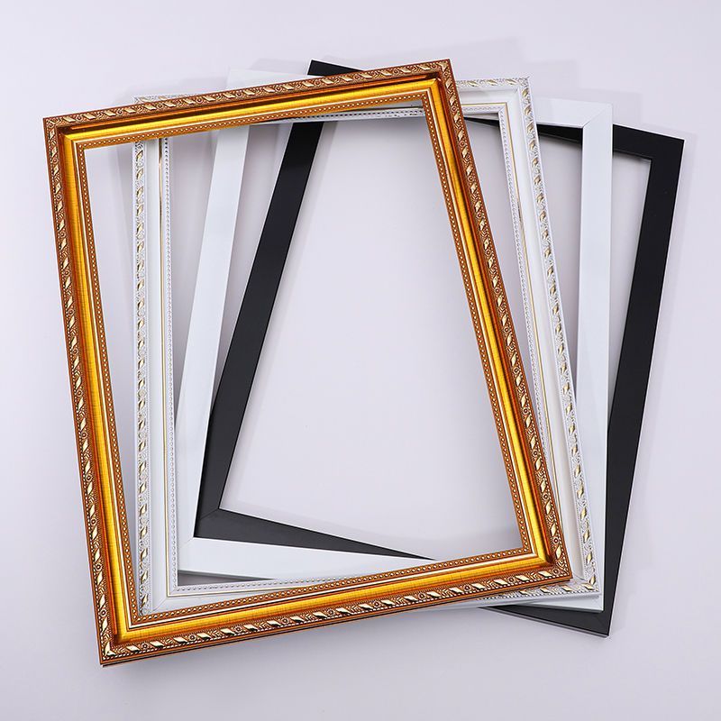 European Style Diy Outer Frame For Oil Painting By Numbers Diamond Painting PS Foam Frame Photo Fram