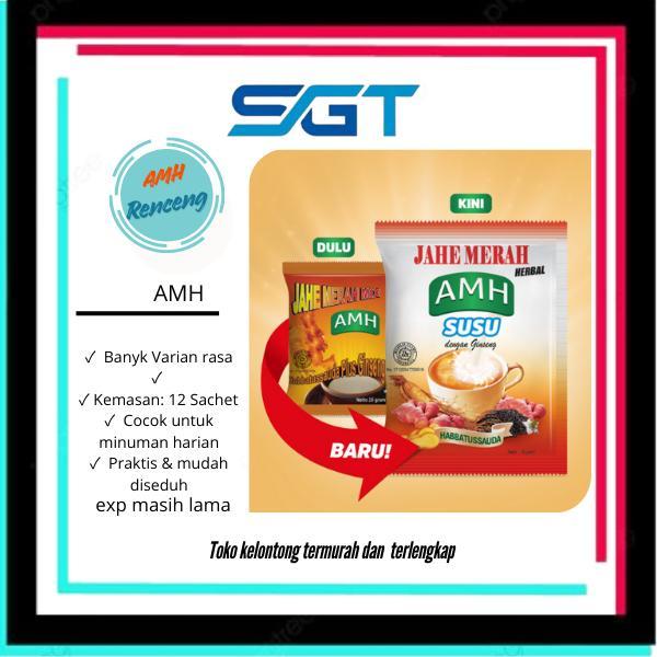 AMH 1 Renceng AMH Jahe Merah/AMH Susu jahe/AMH Etawa