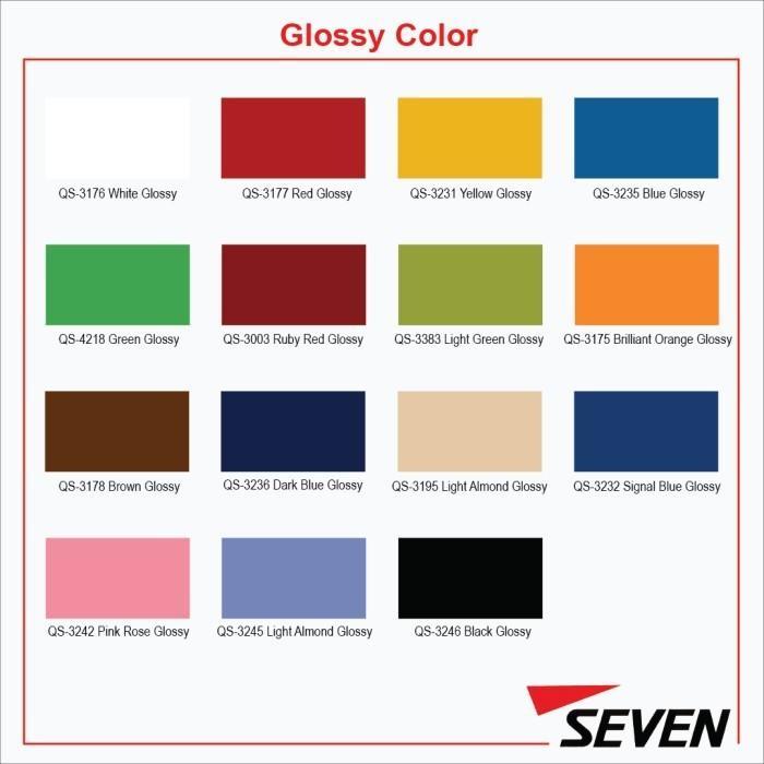 SEVEN ACP PVDF 4 mm Glossy Alloy 1100