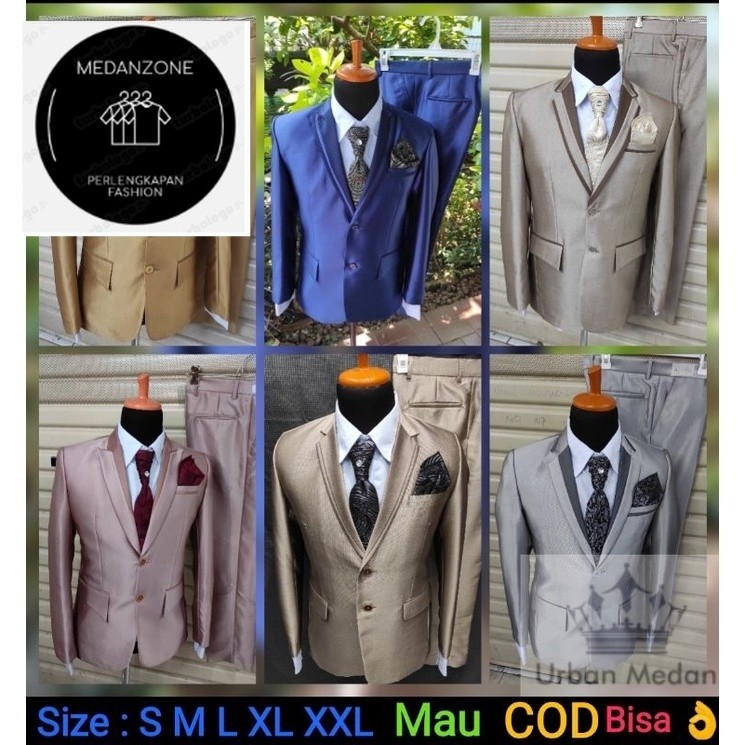 1 stel.JAS dan celananya S M L XL XXL Jas pria formal jas wedding jas blazer jas murah jas blazer ja