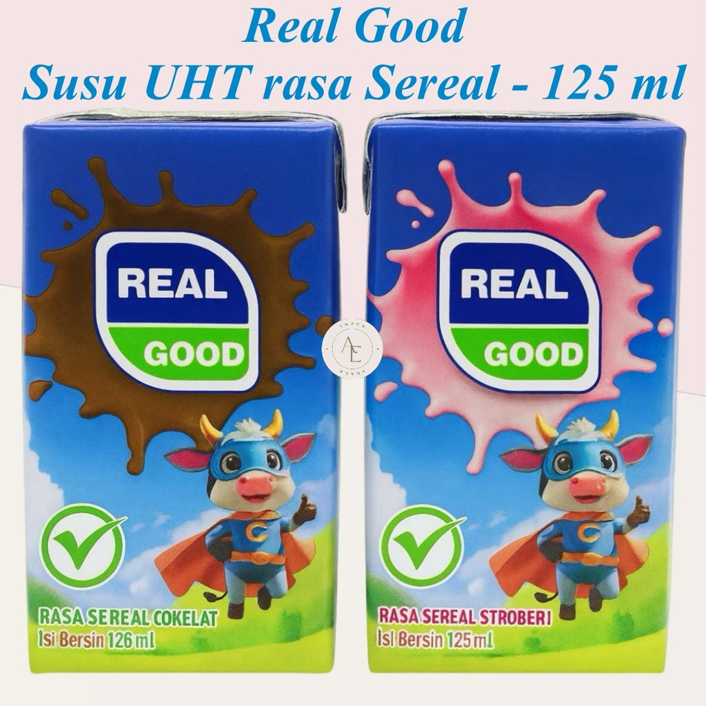 Real Good Susu UHT kemasan kotak 125 ml