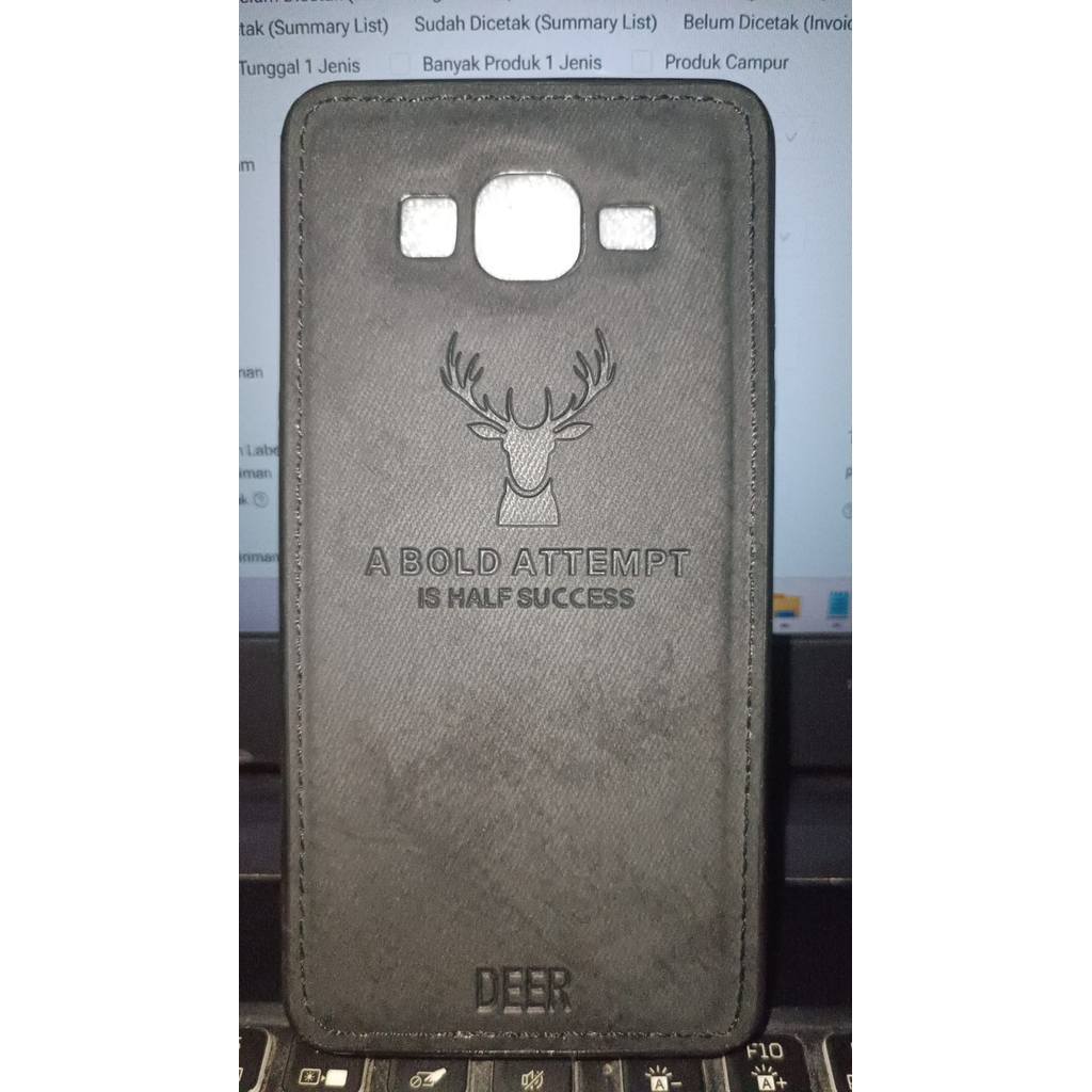 Case Cloth Jeans / Casing Rusa Hape Hard Case Canvas Caseng SAMSUNG J2 PRIME