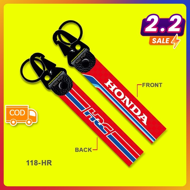 GANTUNGAN KUNCI PREMIUM NEW LOGO HONDA RACING HRC KEYCHAIN MOTOR KEREN AKSESORIS RIDERS MOTOGP KEY C