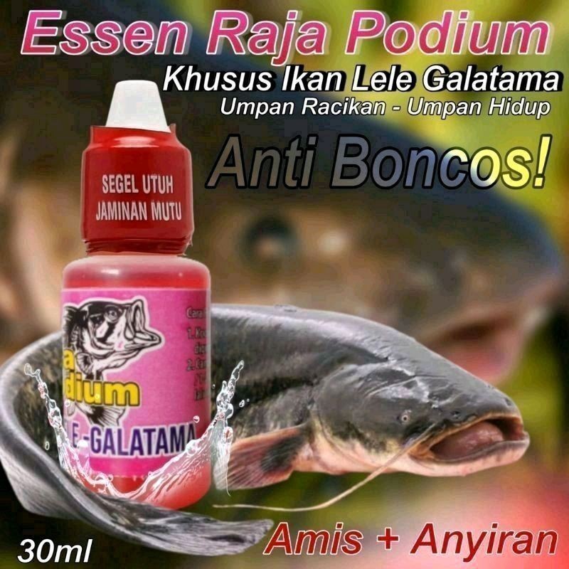 Essen 15 ML - Essen Oplosan Galatama Lele Paling Gacor, Essen Raja Podium Mancing Ikan Lele Kolam Ha