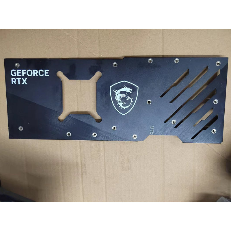 The Backplate for MSI RTX4080 RTX4090 RTX4070 RTX4070ti TRIO Graphics Video Card