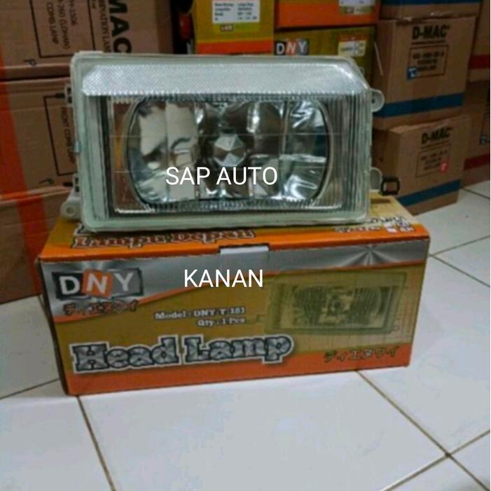 LAMPU DEPAN KIJANG GRENN KIJANG ROVER TAHUN 1993-1995 MODEL CRISTAL - kanan Unggulan