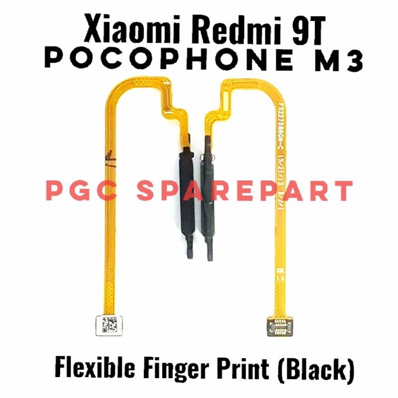 Original Flexible Fingerprint Redmi 9T / Xiaomi Pocophone Poco M3 - Flexibel Fleksibel Fleksible Fx 