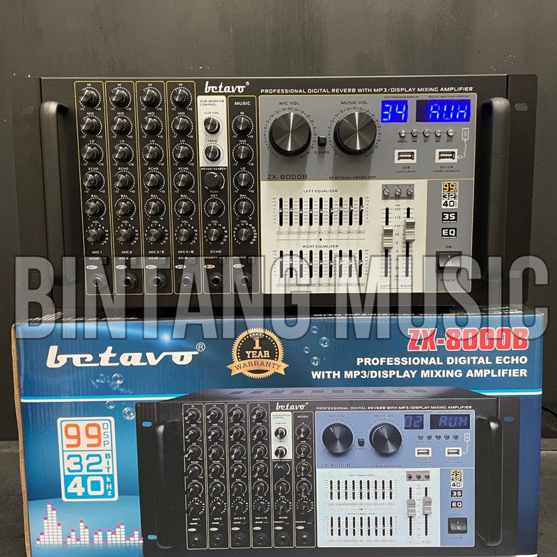 Power amplifier Betavo ZX8000B original betavo ZX 8000B