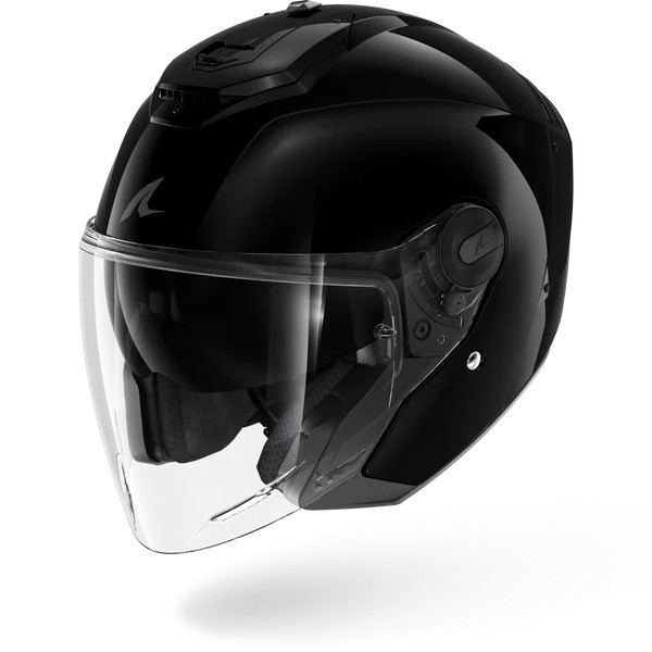 Helm Motor Half Face - Shark RS Jet Black Gloss Original