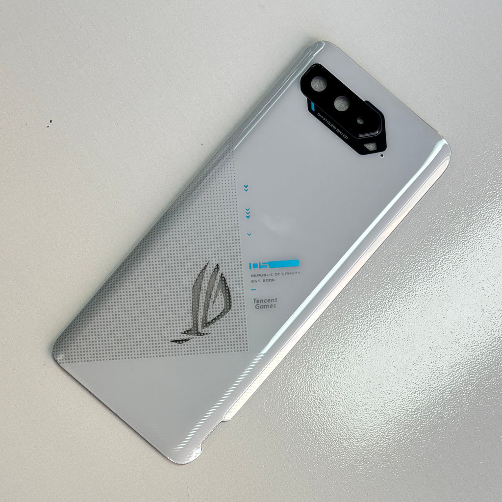 Original Back Cover For Asus ROG Phone 5 ROG 5 ZS673KS Battery Cover Camera Frame Lens Housing For R