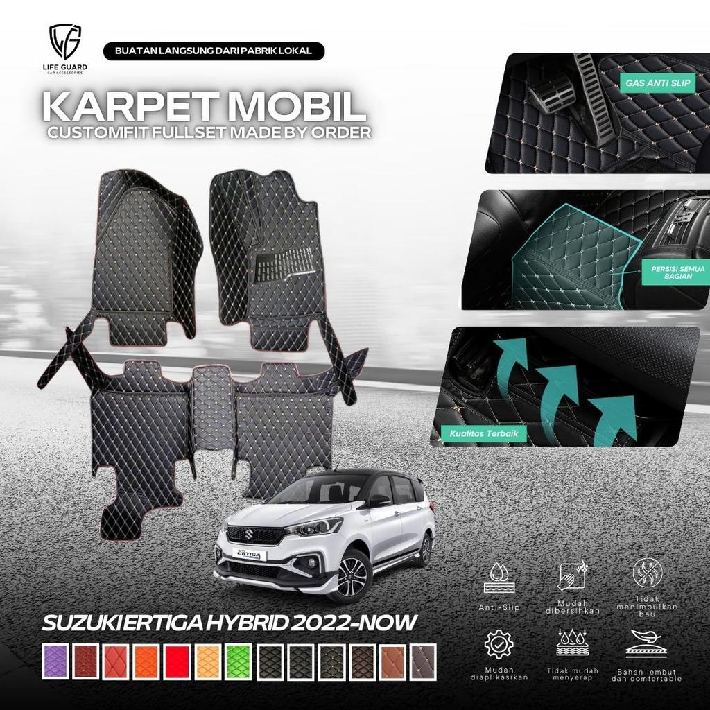 [Lifeguard] Karpet Mobil Customfit Suzuki Ertiga Hybrid 2022-NOW Waterproof Premium PNP