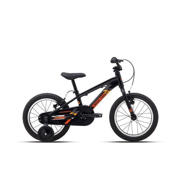 Polygon Crosser [16 inch] Sepeda Anak - Black