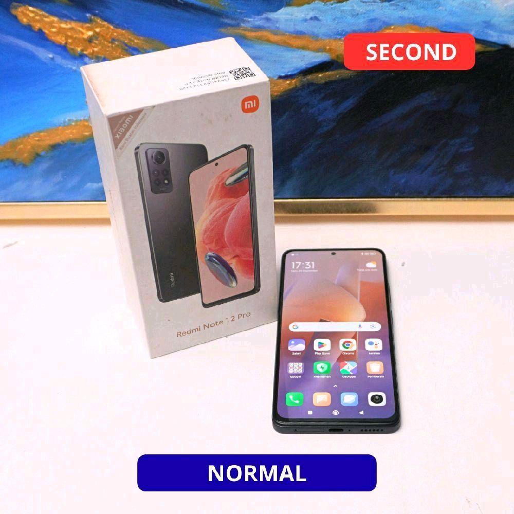 XIAOMI REDMI NOTE 12 PRO 8/256 GB (5G) HP SECOND ORIGINAL SINAR MUTIARA CELL