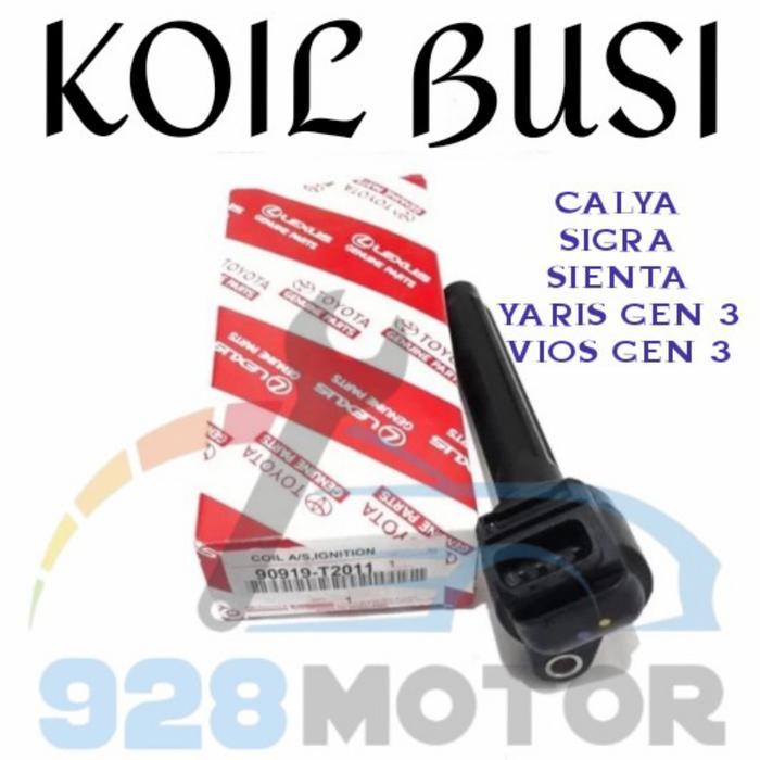 Koil busi coil ignition Toyota Calya Sigra Sienta All New Vios Yaris gen 3 gen3 1pcs