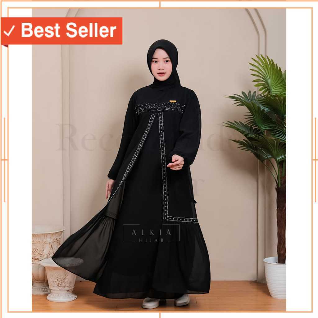 Fashion Anak Baju Lebaran Murah / Gania Gamis Abaya Anak Remaja Tanggung Ceruti Babydoll Mix Payet S