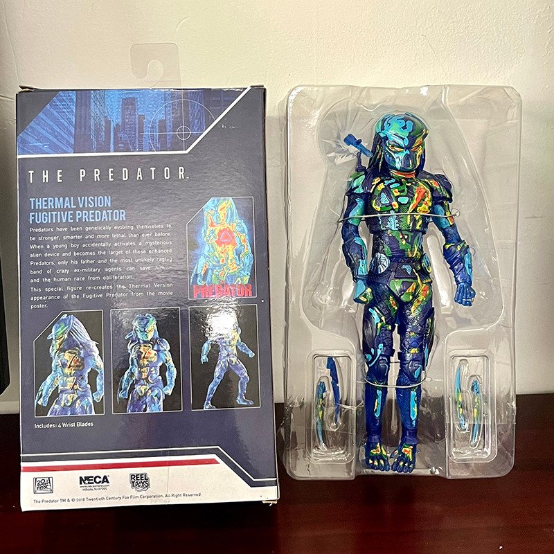 NECA Shaman Predator Ultimate Armored Lost Warrior Jungle Hunter Thermal Vision Fugitive Predator Ac