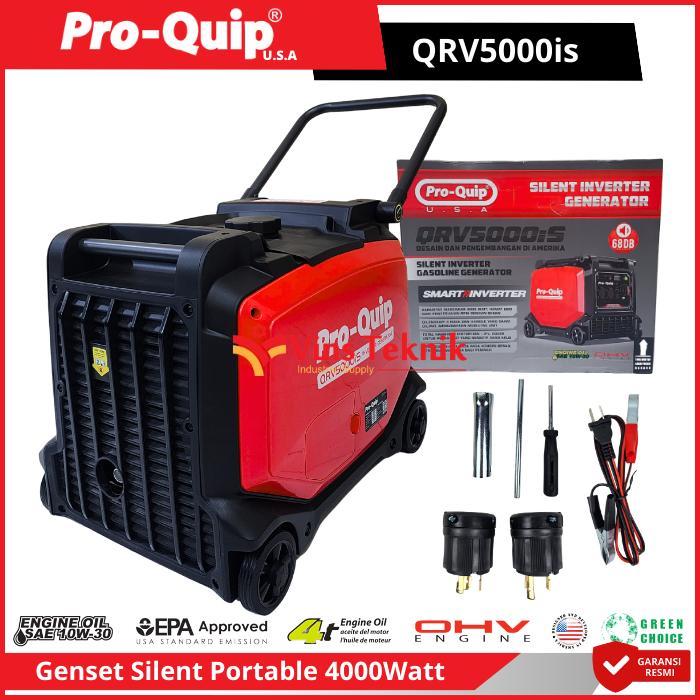 PROMO GASPOLL ProQuip QRV5000is Mesin Genset Silent Generator Genset Portable 4000Watt QRV5000 QRV 5