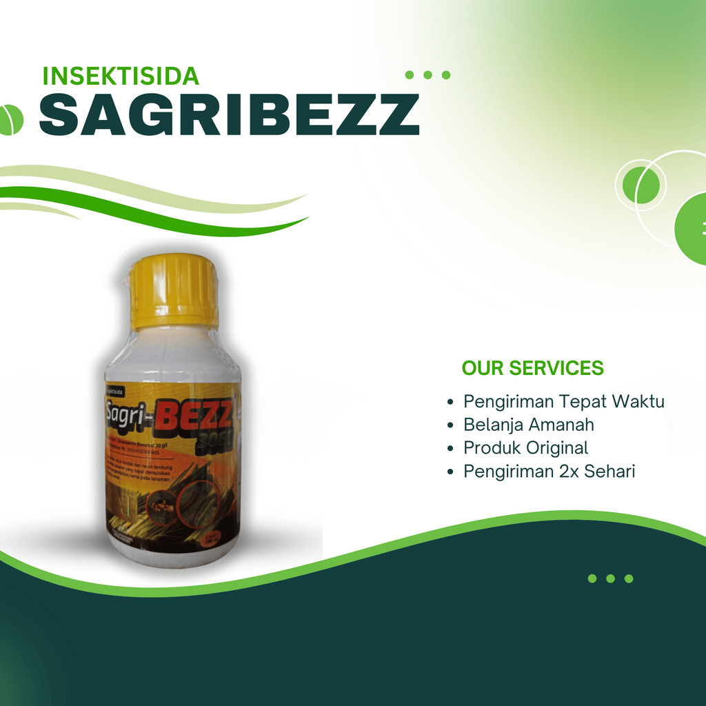 Insektisida Sagribezz 100 ml untuk mengendalikan ulat pada tanaman Jagung