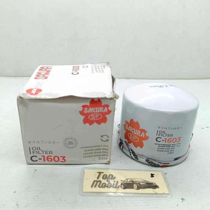 Filter Oli Civic Wonder 84-86 Accord C1603 Sakura Solusi